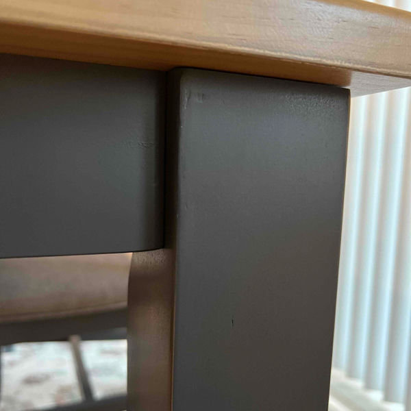 Delivery Damage To Table Leg - Repaired
