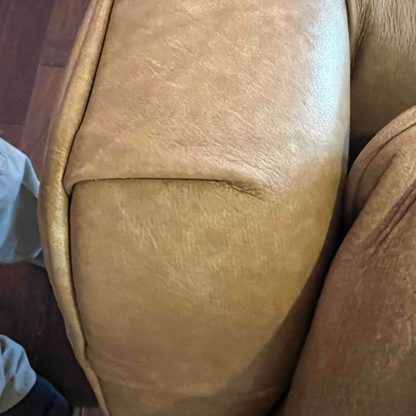 Leather Color Repair After